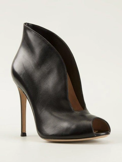 Shop Gianvito Rossi 'vamp' Booties In Black