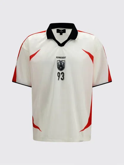 Represent T-shirt Men In White
