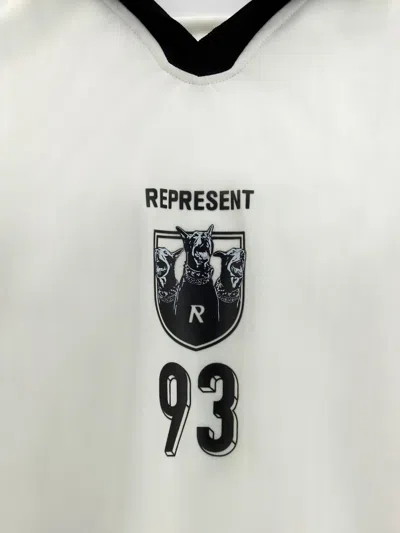 Represent T-shirt Men In White