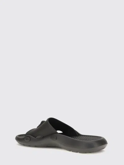 Versace Nettuno Medusa Head Open-toe Sliders In Black