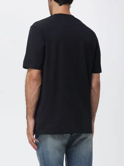 Msgm Graphic T-shirt In Black