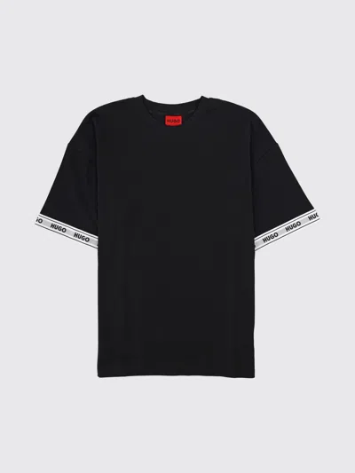 Hugo Boss Boss Basic Cotton T-shirt In Black