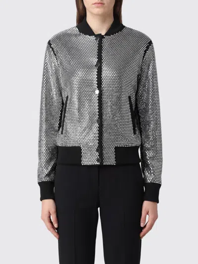 Philipp Plein Crystal-embellished Bomber Jacket In Black