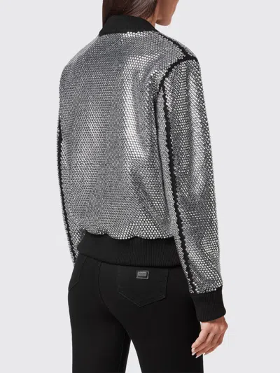 Philipp Plein Crystal-embellished Bomber Jacket In Black