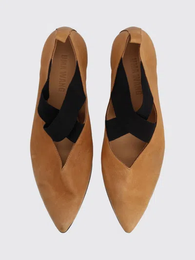 Uma Wang Flat Shoes Woman In Brown