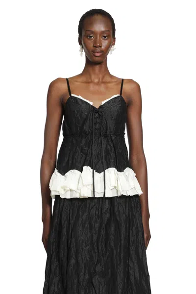 Renli Su Peplum Top In Multi