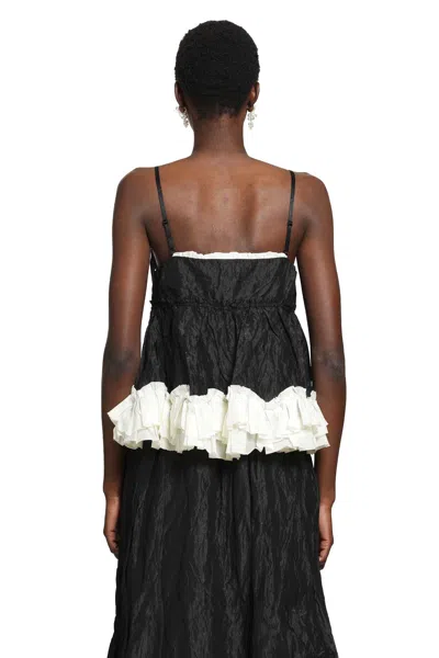 Renli Su Peplum Top In Multi