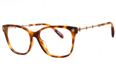 Chopard Ladies Brown Rectangular Eyeglass Frames Vch352s In Brown
