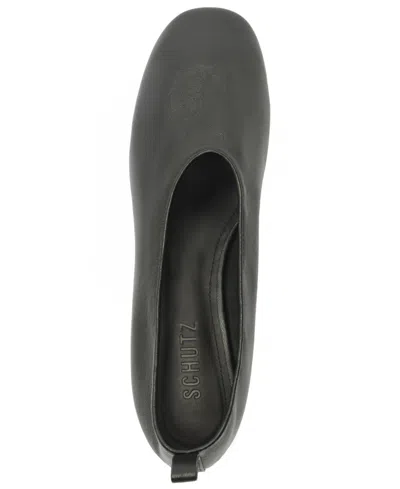 Schutz Hadley Flat In Black