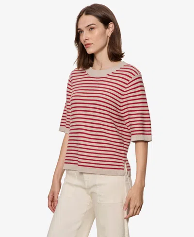 Sanctuary Sweater Tee In Red
