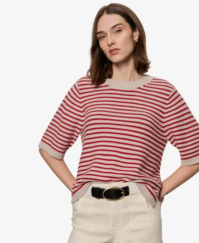 Sanctuary Sweater Tee In Red