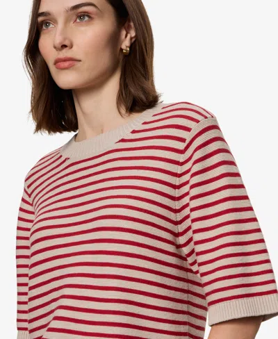 Sanctuary Sweater Tee In Red
