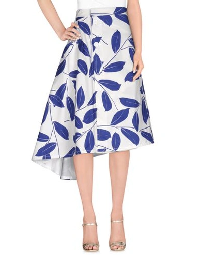 Marni 3/4 Length Skirts In Dark Blue