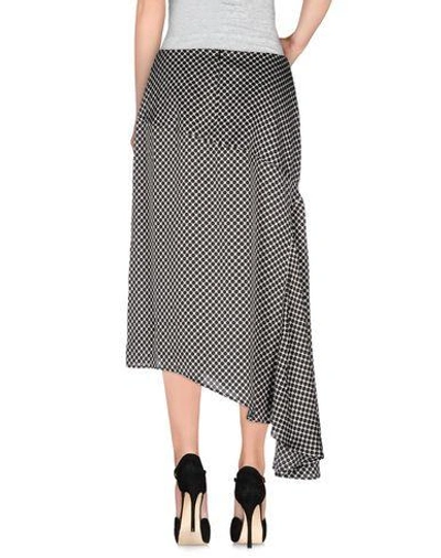Shop C/meo Collective 3/4 Length Skirts In Black