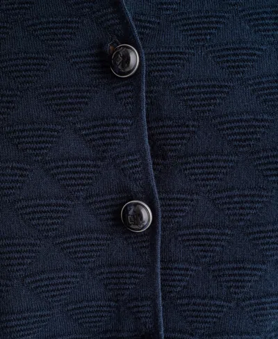 Bcbg Women's Collared Button-front Jacket In Blue