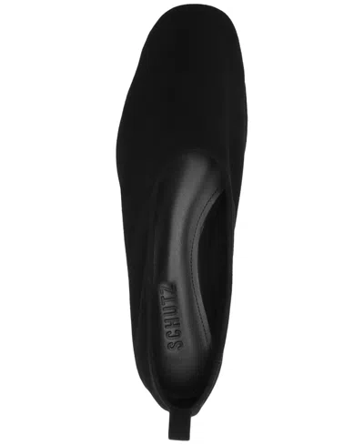 Schutz Hadley Flat In Black
