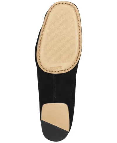 Schutz Hadley Flat In Black