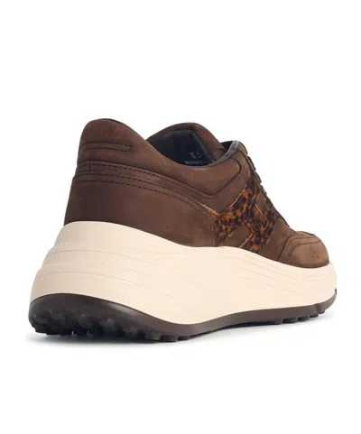 Hogan Sneakers Interactive In Brown