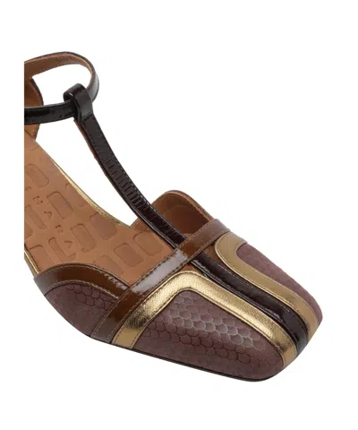 Chie Mihara Volai Squared-toe Pumps In Multi