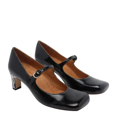 Chie Mihara Samai Squared-toe Pumps In Black