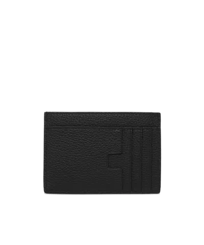 Tom Ford Rectangular Card Holder In Black