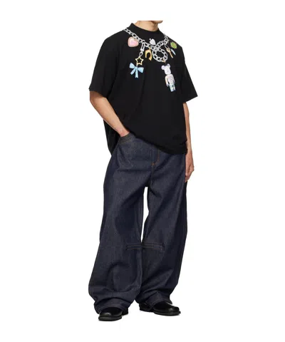 Egonlab Overscaled Belt Loop Jeans In Blue