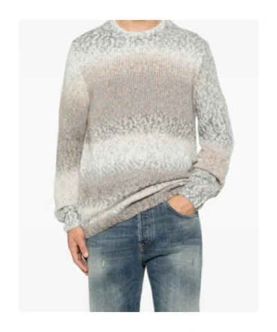 Dondup Gradient-effect Chunky-knit Sweater In Multi