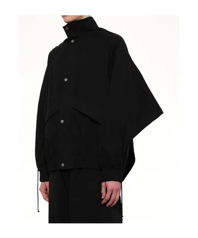 Egonlab Fold-back Casual Jacket In Black