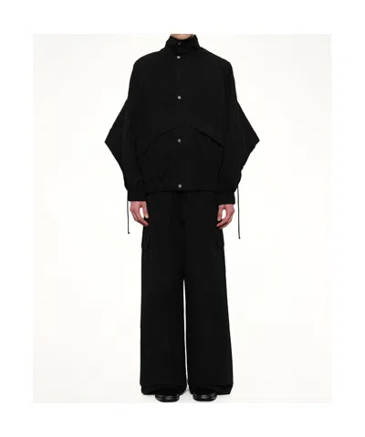 Egonlab Fold-back Casual Jacket In Black