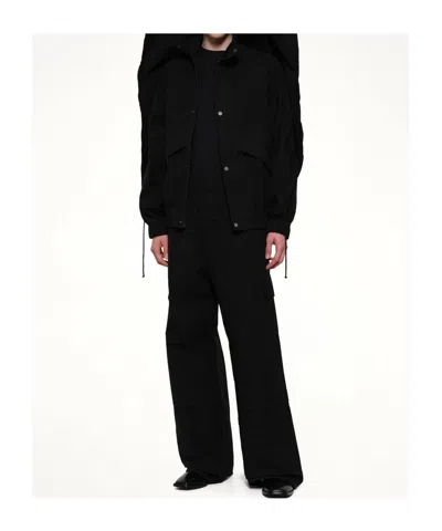 Egonlab Fold-back Casual Jacket In Black