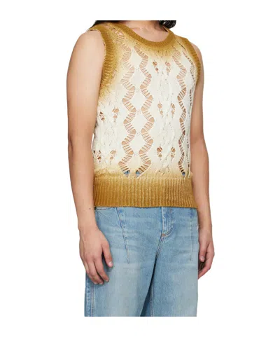 Egonlab Openwork Knitted Vest In Multi