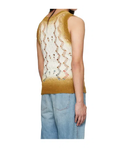 Egonlab Openwork Knitted Vest In Multi
