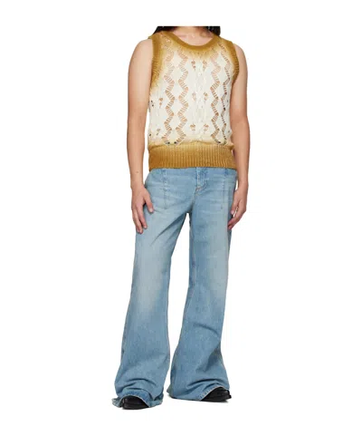 Egonlab Openwork Knitted Vest In Multi