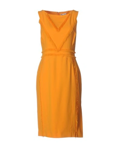 Altuzarra Knee-length Dress In Orange