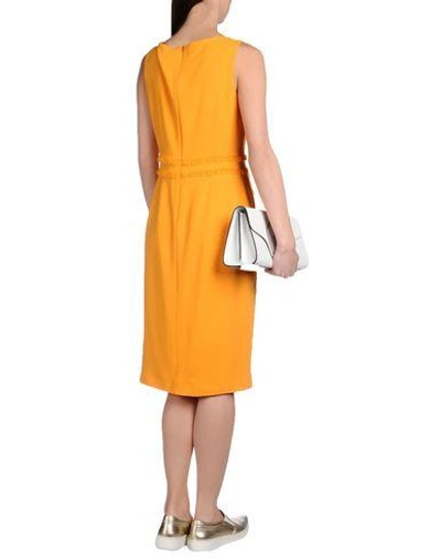 Shop Altuzarra Knee-length Dress In Orange
