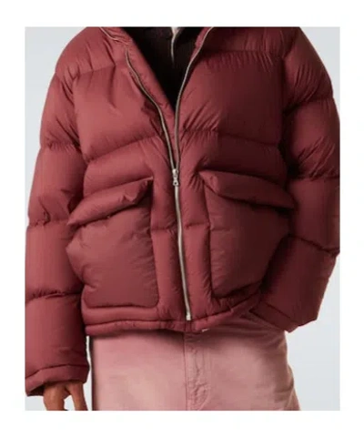 Auralee Ripstop Front-pocket Jacket In Brown
