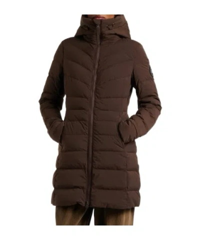 Canada Goose Clair Down Coat In Brown