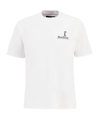 Barbour Oversized T-shirt In White