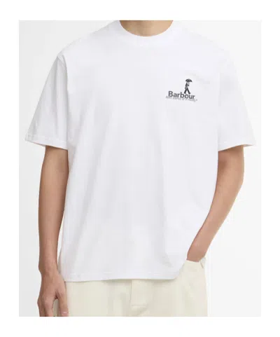 Barbour Oversized T-shirt In White