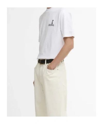 Barbour Oversized T-shirt In White
