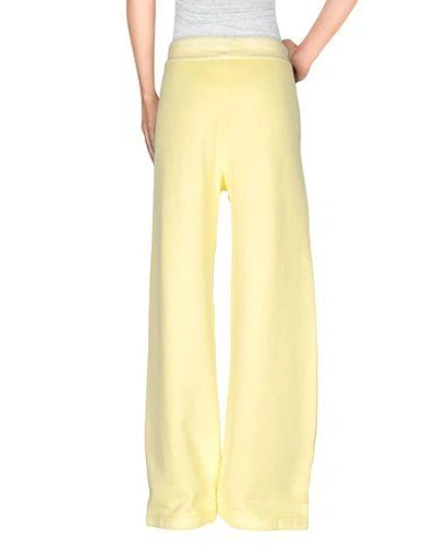 Shop Dsquared2 Casual Pants In Light Yellow