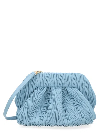 Themoirè Borsa Medium Arricciata Forgotmenot In Blue