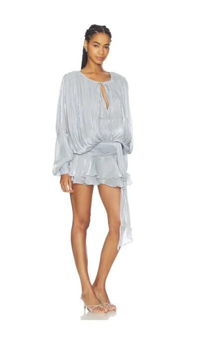 Lioness Elements Mini Dress In Blue
