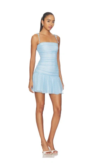 Amanda Uprichard Mercedes Dress In Blue