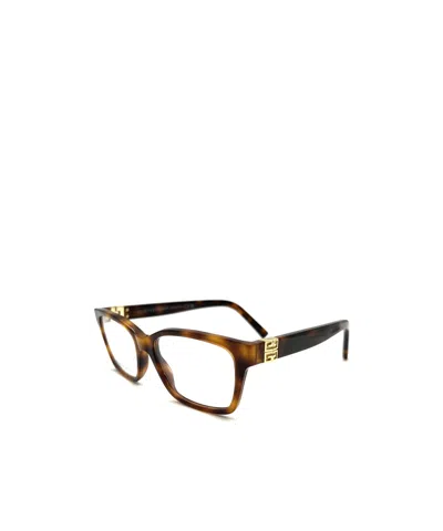 Givenchy Geometric Frame Flat Mirror In Brown