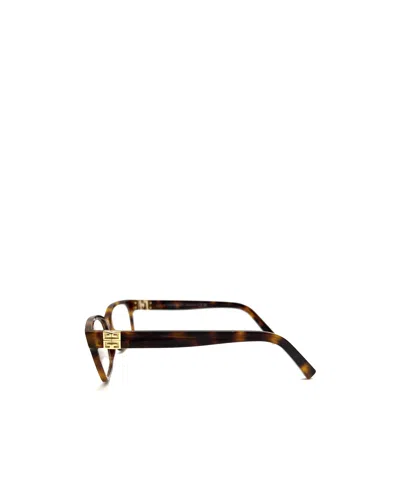 Givenchy Geometric Frame Flat Mirror In Brown