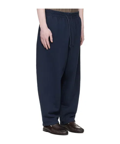Hed Mayner Navy Drawstring Sweatpants In Blue