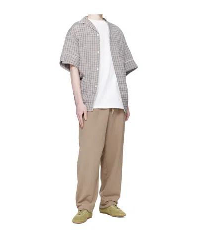 Hed Mayner Drawstring Sweatpants In Neutral