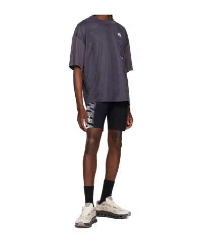 On Zero Half Tights Running Drawstring Shorts In Black