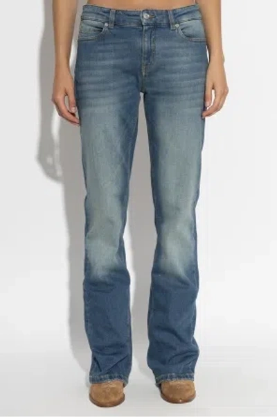 Zadig & Voltaire Womens Light Blue Eclipse Bootcut Denim Jeans In Blue